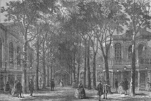Marylebone Gardens, Westminster, London, 1870-1878 by Unbekannt