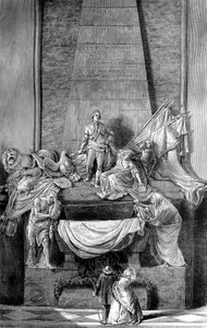 Mausoleum of Marshal de Saxe, Church of St Thomas, Strasbourg, France by Unbekannt