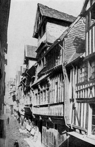 Medieval Lisieux, Normandy, France by Unbekannt