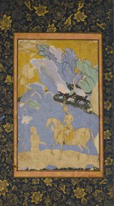Meeting of a Prince and Poet by Unbekannt