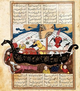 Merchant Ship Attacked by Pirates, 15th Century by Unbekannt