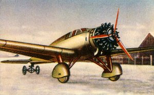 Messerschmitt M 28 mail plane