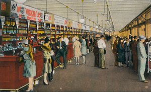 Mexicali Beer Hall, The Longest Bar in the World by Unbekannt