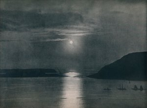 Midnight Sun at Hammerfest, 1914 by Unbekannt