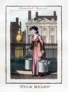 Milk Below!, Cavendish Square, London, 1805