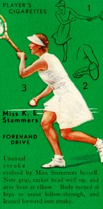Miss K. E. Stammers - Forehand Drive