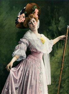 Mlle. Marthe Regnier, Role de Jacqueline - La Passerelle - Vaudeville by Unbekannt