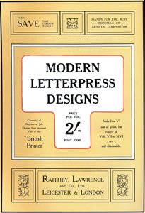 Modern Letterpress Designs - Prize Design