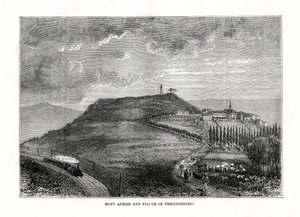 Mont Auxois and the Statue of Vercingetorix, France by Unbekannt