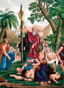 Moses and the Brazen Serpent, c. 1860