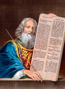 Moses with the Ten Commandments
