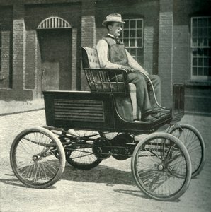 Motor-Car Equipped with the New Storage Battery, 1902 by Unbekannt