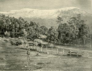 Mount Wellington, from the Huon Road by Unbekannt