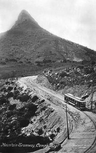 Mountain Tramway, Camps Bay, Cape Town, South Africa, 1917 by Unbekannt