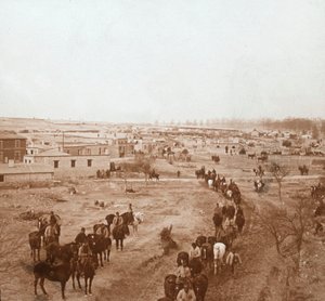 Mounted Soldiers, Somme-Tourbe, Northern France