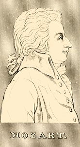 Mozart by Unbekannt