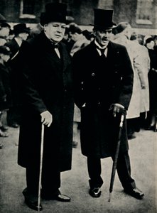 Mr. Chamberlain and Mr. Churchill, 23 February 1940 by Unbekannt