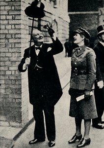 Mr. Churchill in a Cheerful Mood by Unbekannt