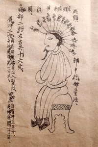 Museum of Traditional Vietnamese Medicine, The channels and vessels, Book of acupuncture, Ho Chi Minh City, Vietnam by Unbekannt