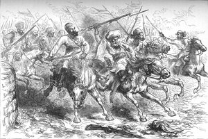 Mutineers Advancing on Delhi