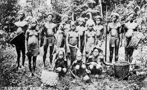 Naga people, India by Unbekannt