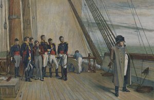 Napoleon on Board H.M.S. Bellerophon, July, 1815