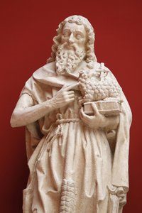 National Museum of French monuments. Sainte Chapelle, Chateaudun. Saint John the Baptist. Cast, Paris, France by Unbekannt