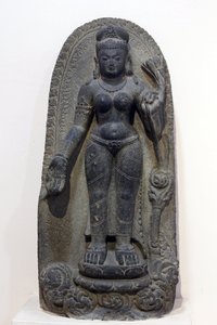 National Museum of India, Delhi. Tara. Pala, 8th century A.D., Bihar. Stone. India. by Unbekannt