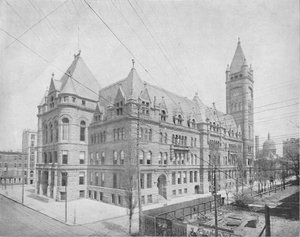 New City Hall, Cincinnati, Ohio, c1897 by Unbekannt