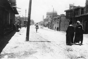 New Street, Baghdad, Mesopotamia, WWI, 1918 by Unbekannt