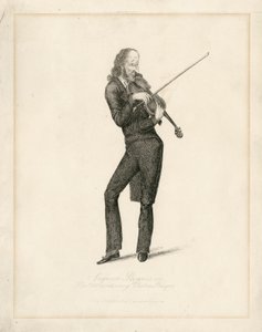 Niccolo Paganini - portrait