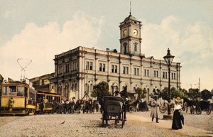 Nicholas Railway Station, Kalanchyovskaya Square, Moscow, Russia by Unbekannt