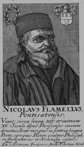 Nicolas Flamel by Unbekannt