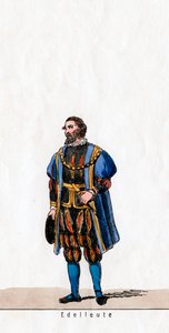 Nobleman, costume design for Shakespeare
