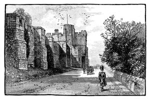 North Terrace and Wykeham Tower, Windsor Castle by Unbekannt