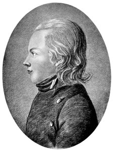 Novalis Friedrich von Hardenberg, German Romantic Poet and Novelist, c1800