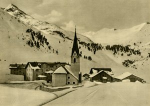 Obergurgl, Tyrol, Austria by Unbekannt