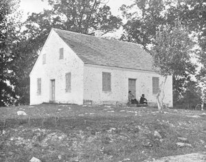 Old Dunkards Church, Antietam, Maryland, USA, c. 1900 by Unbekannt