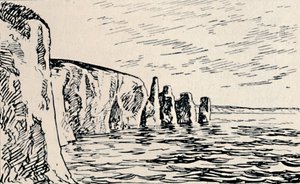 Old Harry Rocks by Unbekannt
