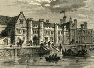 Old Palace of Greenwich, in 1630, c1878 by Unbekannt