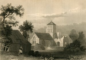 Old Shoreham Church by Unbekannt