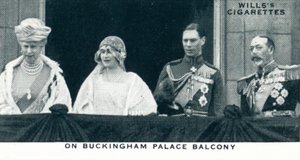 On Buckingham Palace Balcony, 1923 by Unbekannt