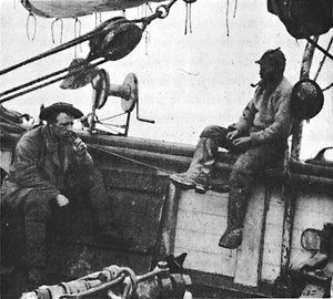 On the After-Deck of the Fram October by Unbekannt