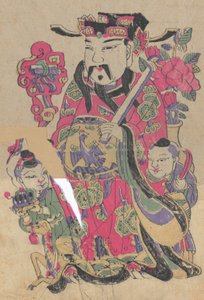 One hundred thirty-five woodblock prints including New Year