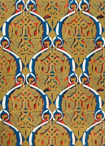 Ornaments in Panels, Court of the Mosque, 1907 by Unbekannt
