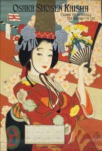 Osaka Shosen Kaisha Shipping Line by Unbekannt