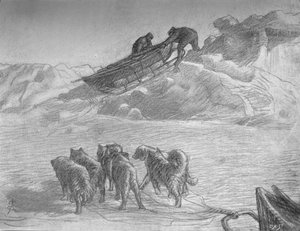 Over Difficult Pressure Mounds. April, 1895