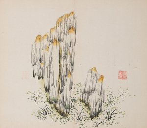 Page from Shi Zhu Zhai by Unbekannt