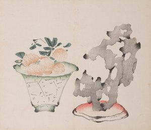 Page from Shi Zhu Zhai by Unbekannt