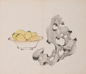 Page from Shi Zhu Zhai by Unbekannt